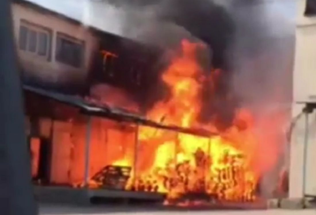 Из-за вспыхнувших в Пензе поддонов едва не загорелось производственное здание