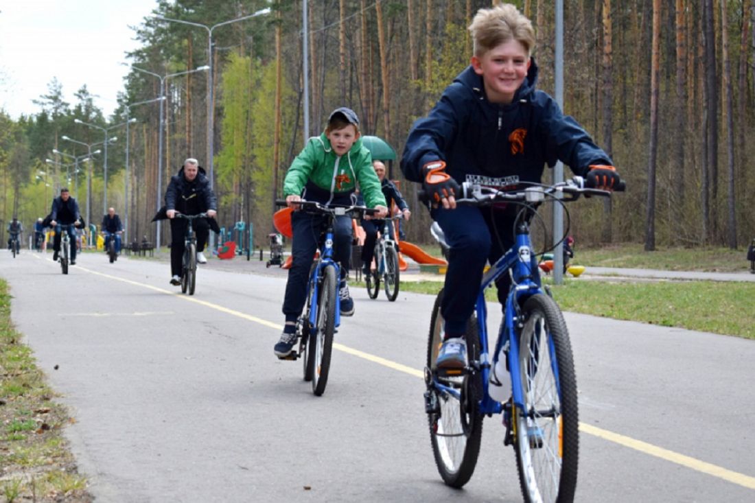 Пензенские школьники стали участниками велопробега в честь Дня Победы